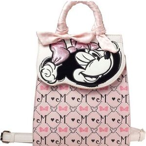 Disney Minnie Mouse Pink and Cream Backpack